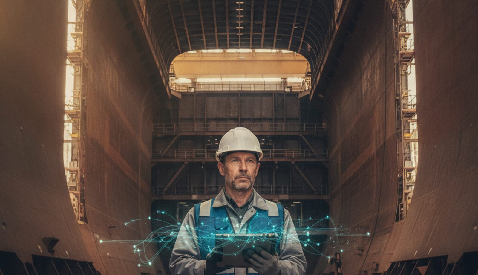 Formation IA en entreprise à Saint-Nazaire, industrie navale et aéronautique