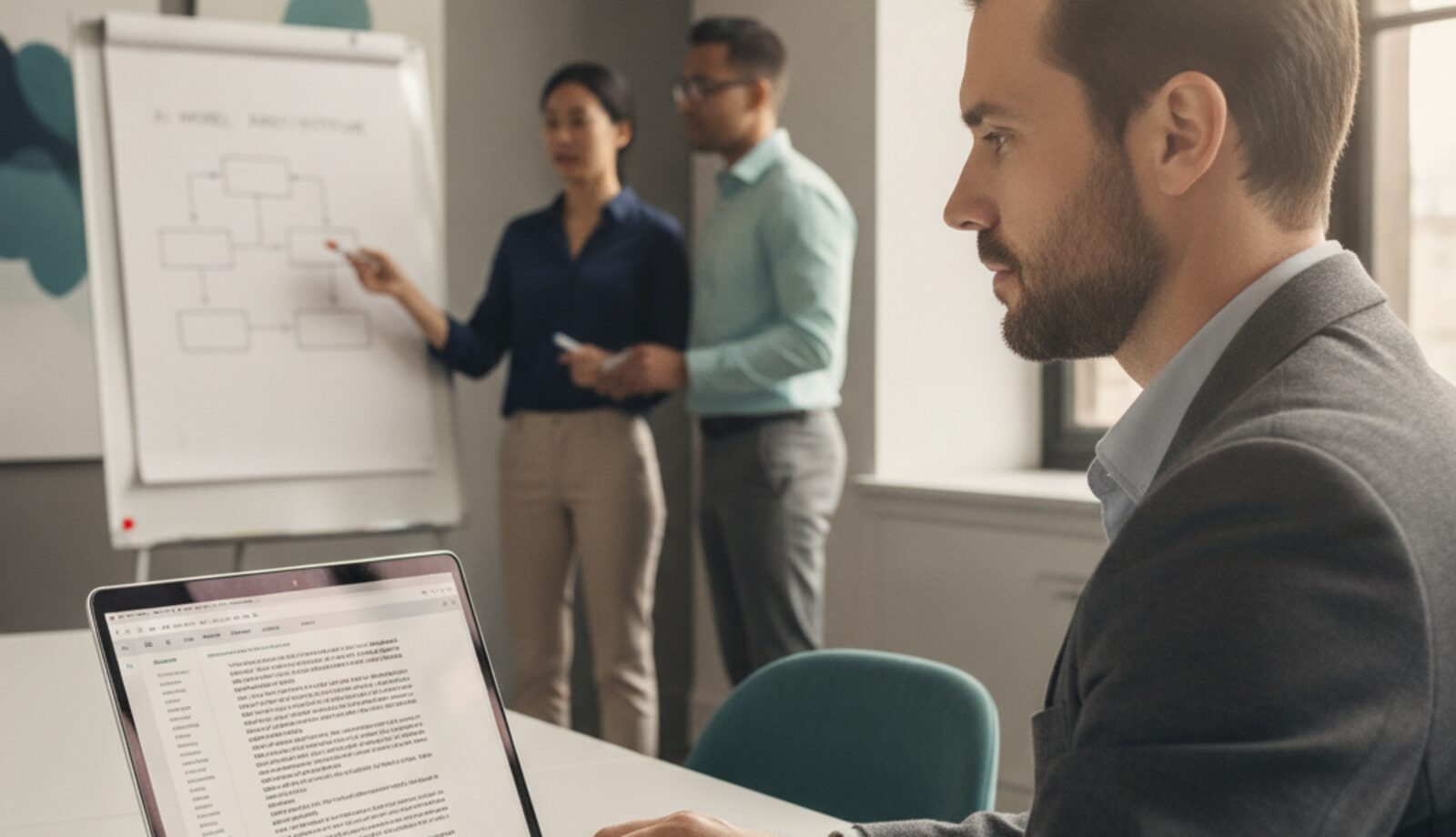 Session de formation au prompt engineering en entreprise
